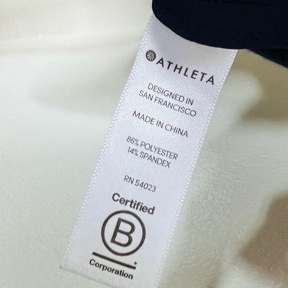 Athleta Zephyr Dress w Pockets XXS Womens Navy Blue Athletic Travel Athleisure - Picture 10 of 11